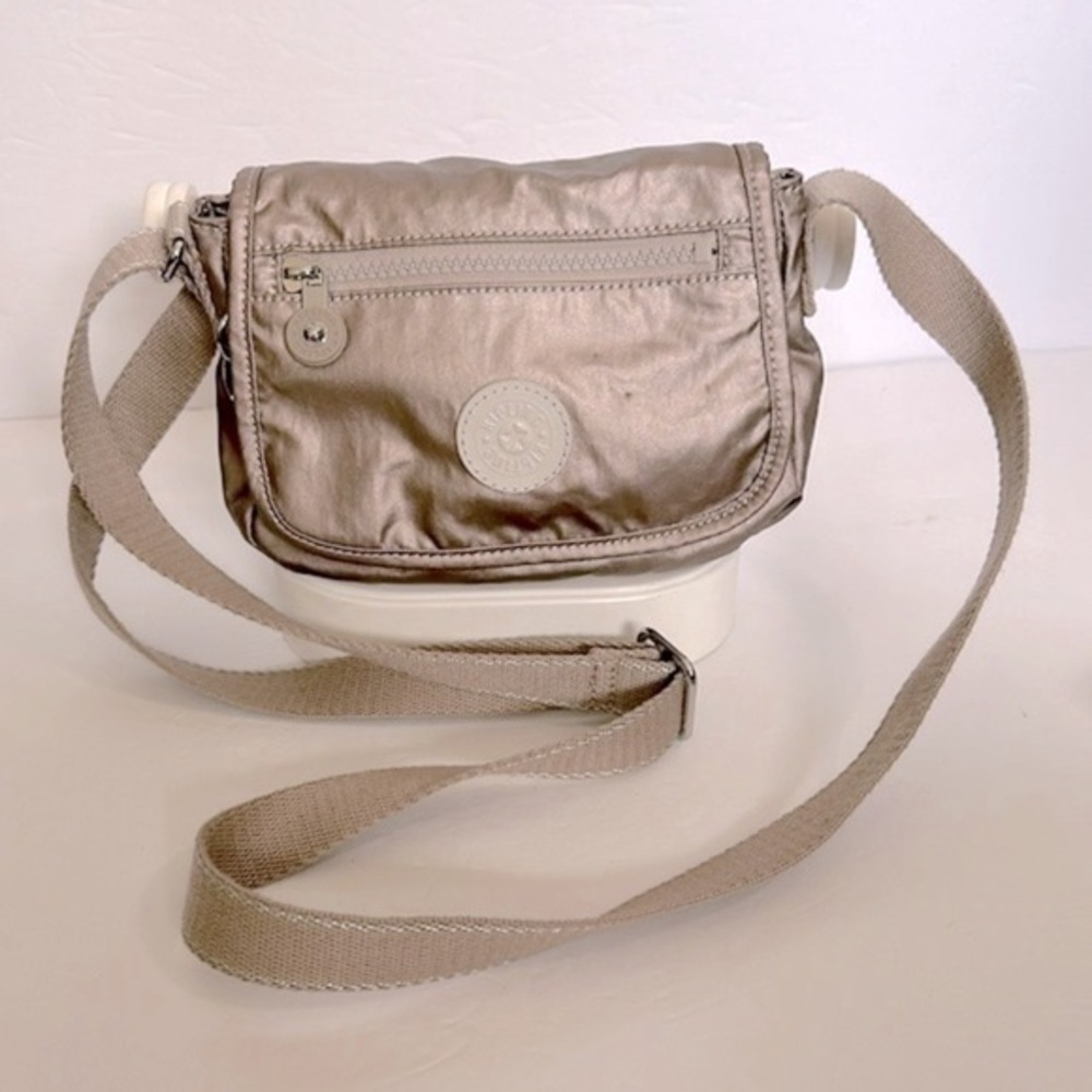 Kipling Sabian Crossbody Mini Bag - Metallic Glow